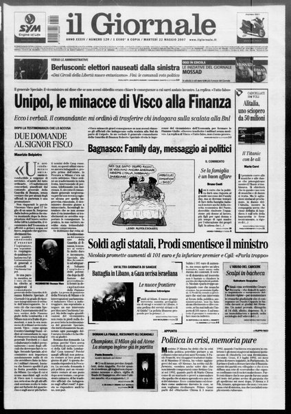 Il giornale : quotidiano del mattino